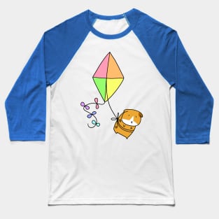 Kite Guinea Pig Baseball T-Shirt